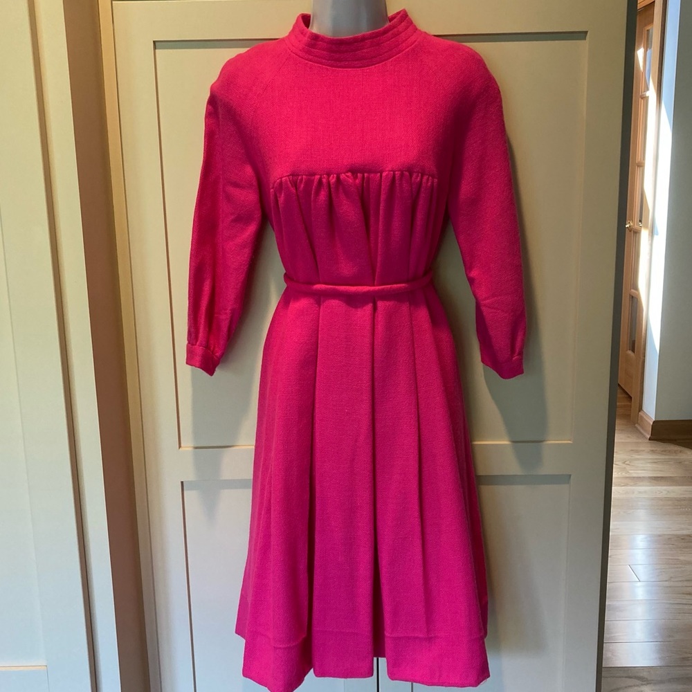 Vintage ✨ Magenta Babydoll Dress